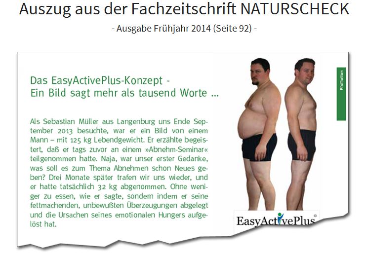 Testpersonen gesucht für easyactivplusR Wir suchen Testpersonen für EasyActivePlus